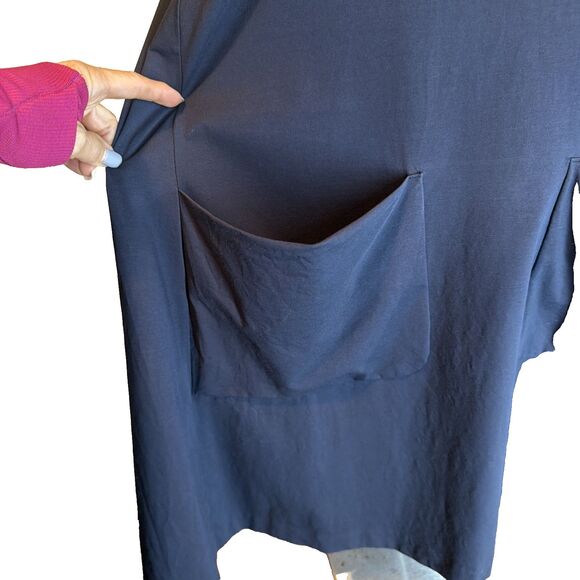 COS Oversized Shift Dress Architectural Pockets Minimalist Modern Capsule S - Picture 3 of 7